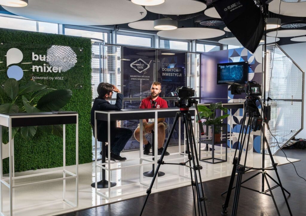booth as a “content machine”