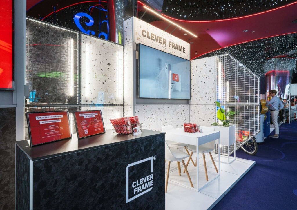 designing graphics for an exhibition stand