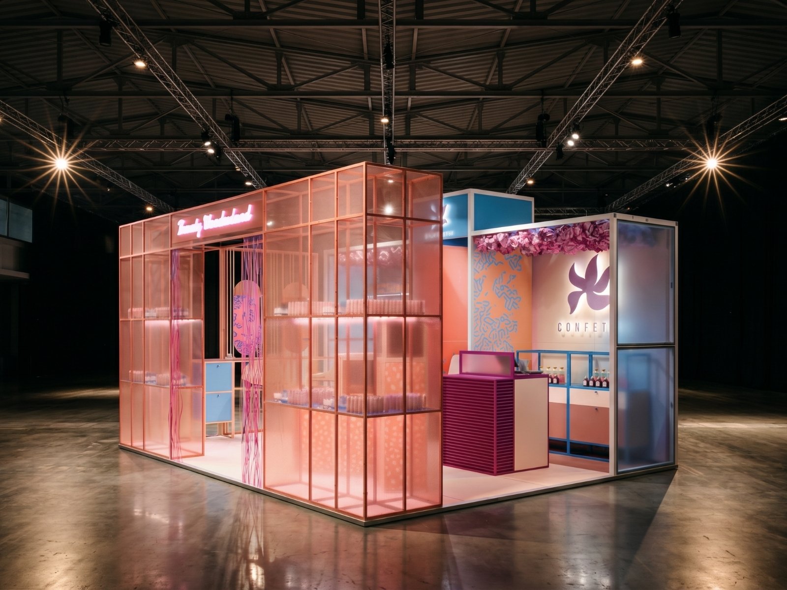 Shop-in-shop pop-up store Clever Frame Helo Form