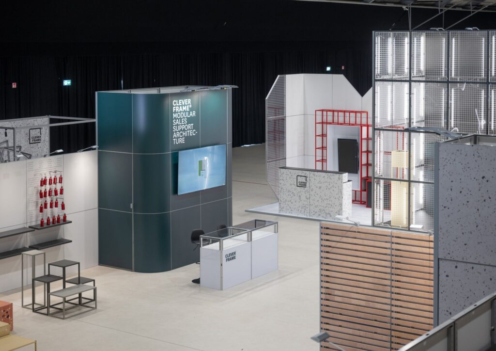 trade show booth design and floor space flexibility